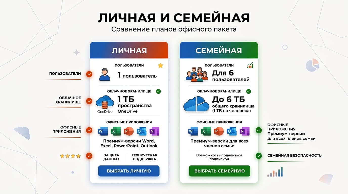 Как оформить подписку Майкрософт Офис из России в 2026 — фото 1