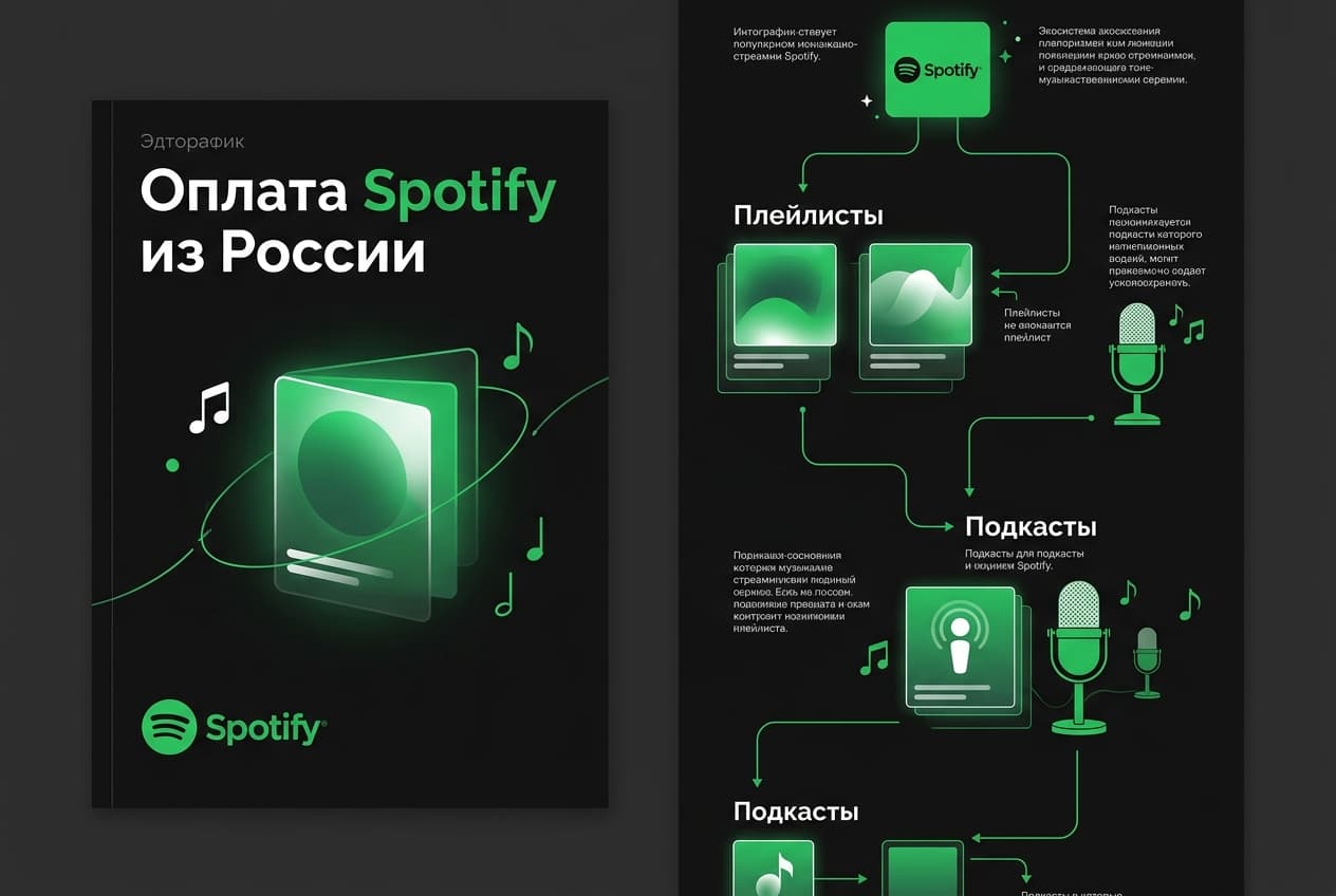 Как оформить подписку на Spotify в России в 2026 году: без зарубежной карты