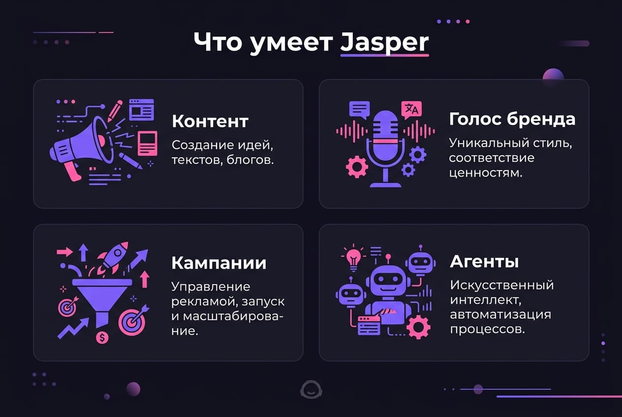 Как оформить подписку Jasper AI из России в 2026 году: без зарубежной карты — фото 1