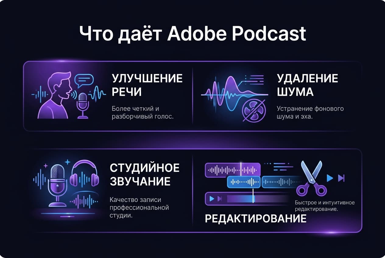 Как оформить подписку Adobe Podcast из России в 2026 году: без зарубежной карты — фото 1