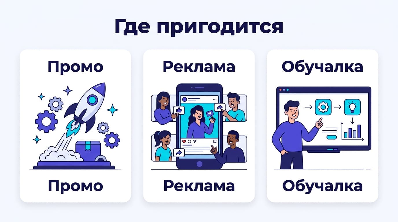 Реклама без камеры: как Vidnoz собирает промо-ролики из текста и говорящего аватара — фото 3