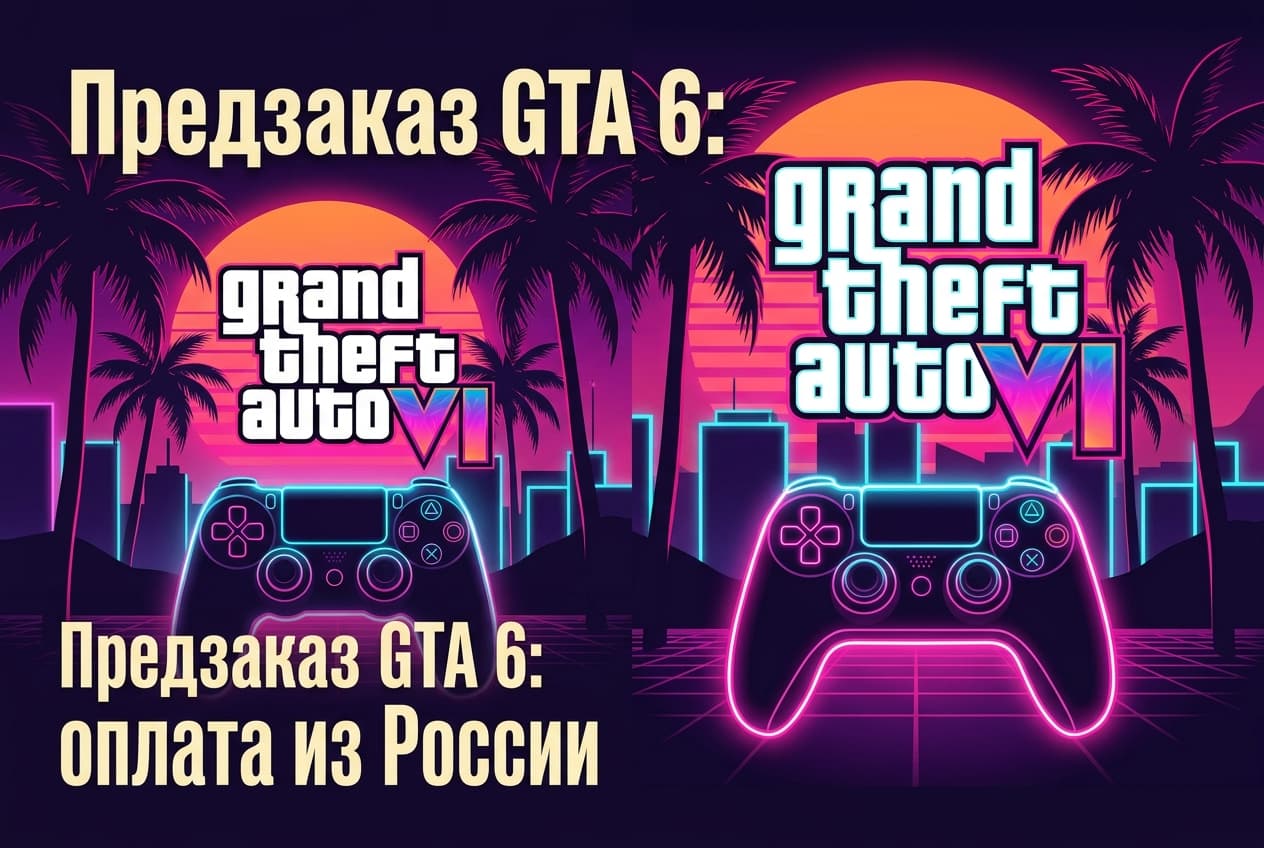Как оплатить предзаказ GTA 6 из России в 2026: пошаговый разбор для PS5 и Xbox
