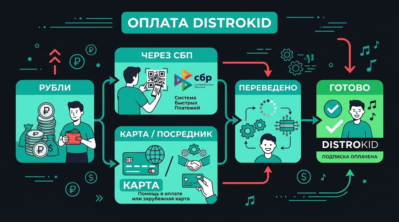 DistroKid из России в 2026-м: реальная стоимость релиза и как всё оформить — фото 4