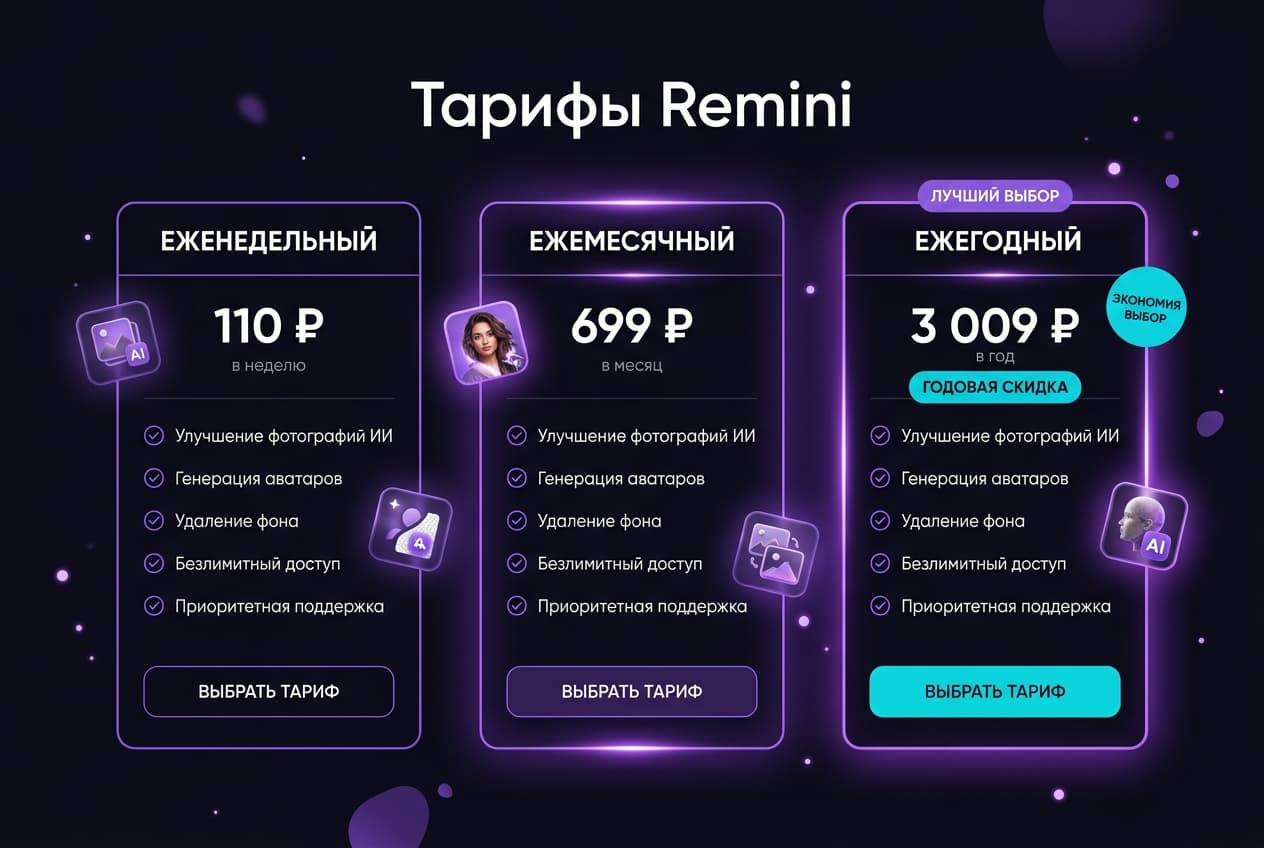 Как оплатить подписку Remini в России в 2026 году: без зарубежной карты — фото 2