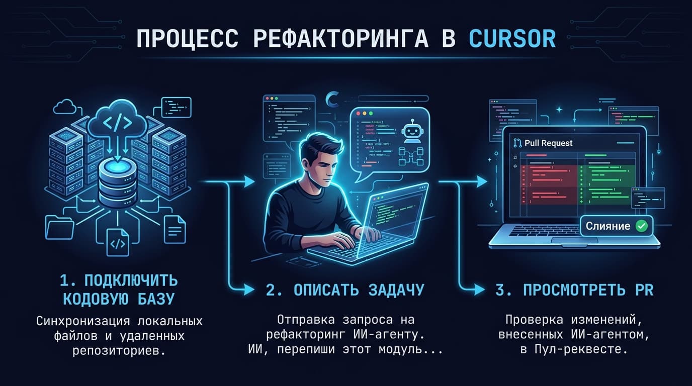 Разбор Cursor для чистки legacy-кода: что реально умеет AI-редактор — фото 2