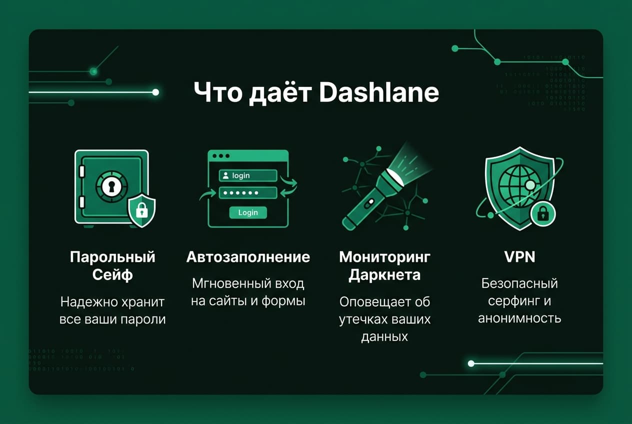 Как оформить подписку Dashlane из России в 2026 году: без зарубежной карты — фото 1