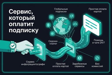 Сервис, который оплатит подписку за тебя из России в 2026 году