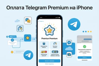 Как оплатить Telegram Premium на айфоне из России в 2026 году