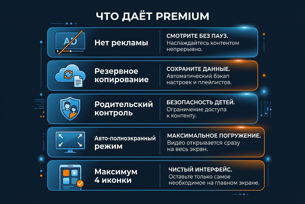 Как оплатить Televizo из России в 2026 году: премиум IPTV-плеера без зарубежной карты — фото 1