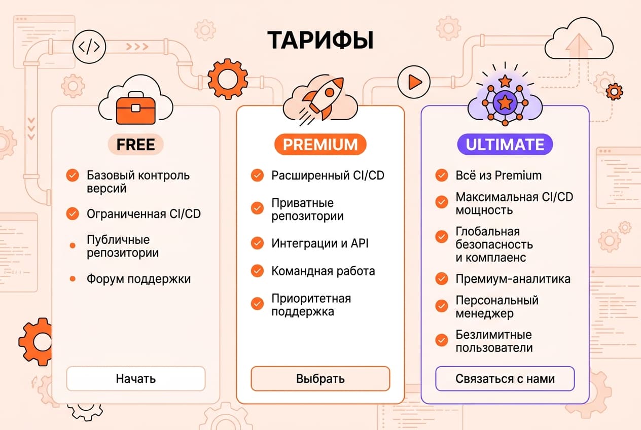 Как оформить подписку GitLab из России в 2026 году: без зарубежной карты — фото 2