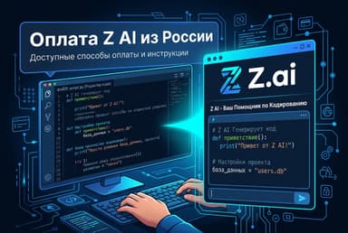 Как оплатить Z AI (GLM) из России в 2026 году: подписка без зарубежной карты