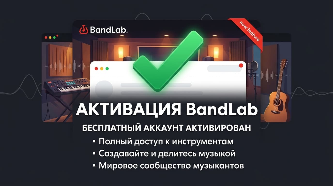 BandLab: как зарегистрироваться и войти в студию без всякого ключа активации