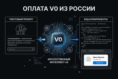 Как оформить подписку v0 (Vercel) из России в 2026 году: без зарубежной карты