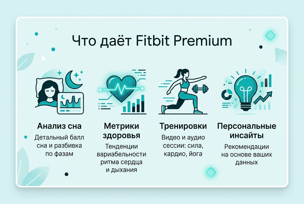 Как оформить подписку Fitbit Premium из России в 2026 году: без зарубежной карты — фото 1