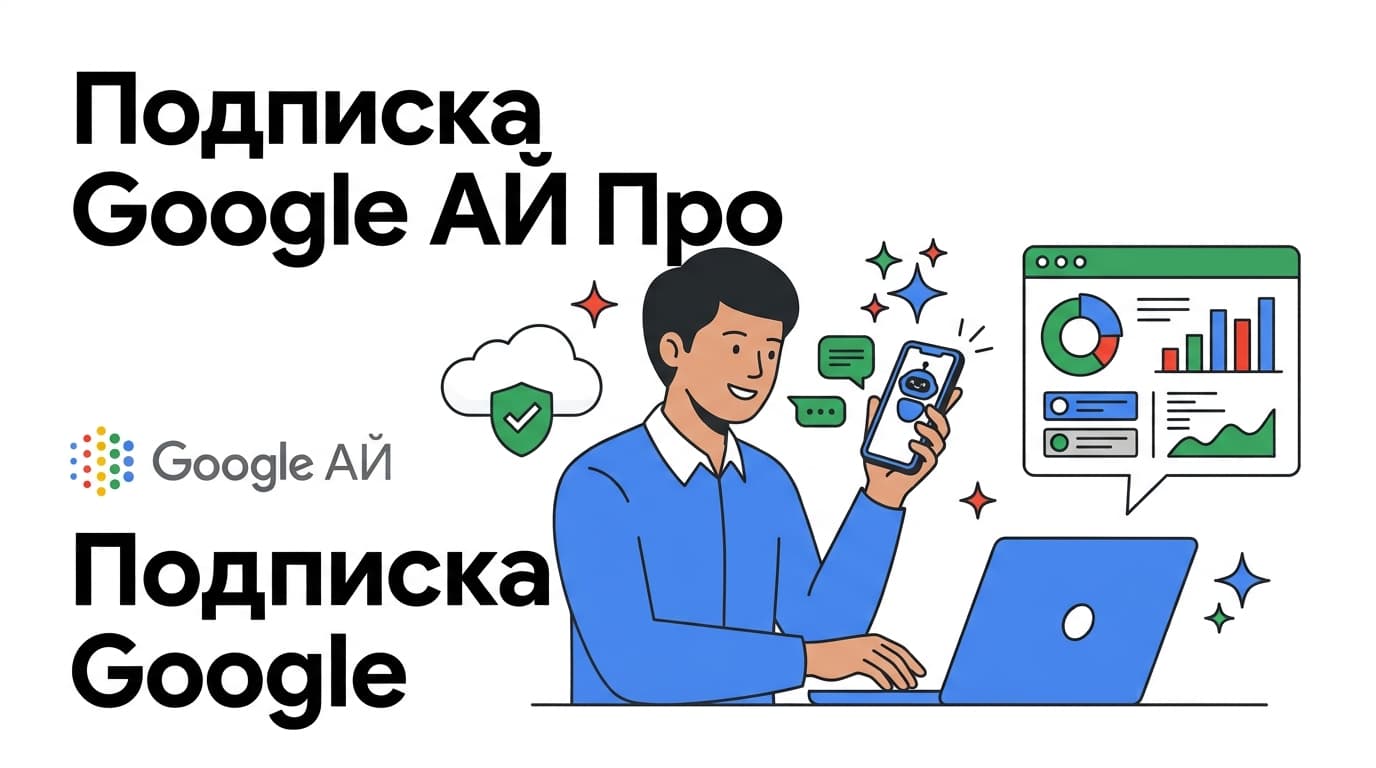Как оформить подписку Google AI Pro из России в 2026