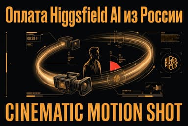Как оплатить Higgsfield AI из России в 2026 году: кинематографичное видео без карты