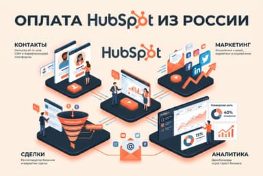 Как оформить подписку HubSpot из России в 2026 году: без зарубежной карты