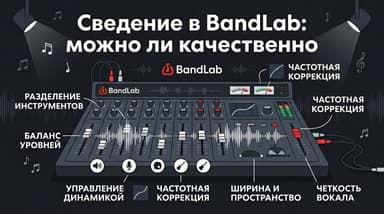 Сведение трека в BandLab: насколько это реально по-настоящему качественно