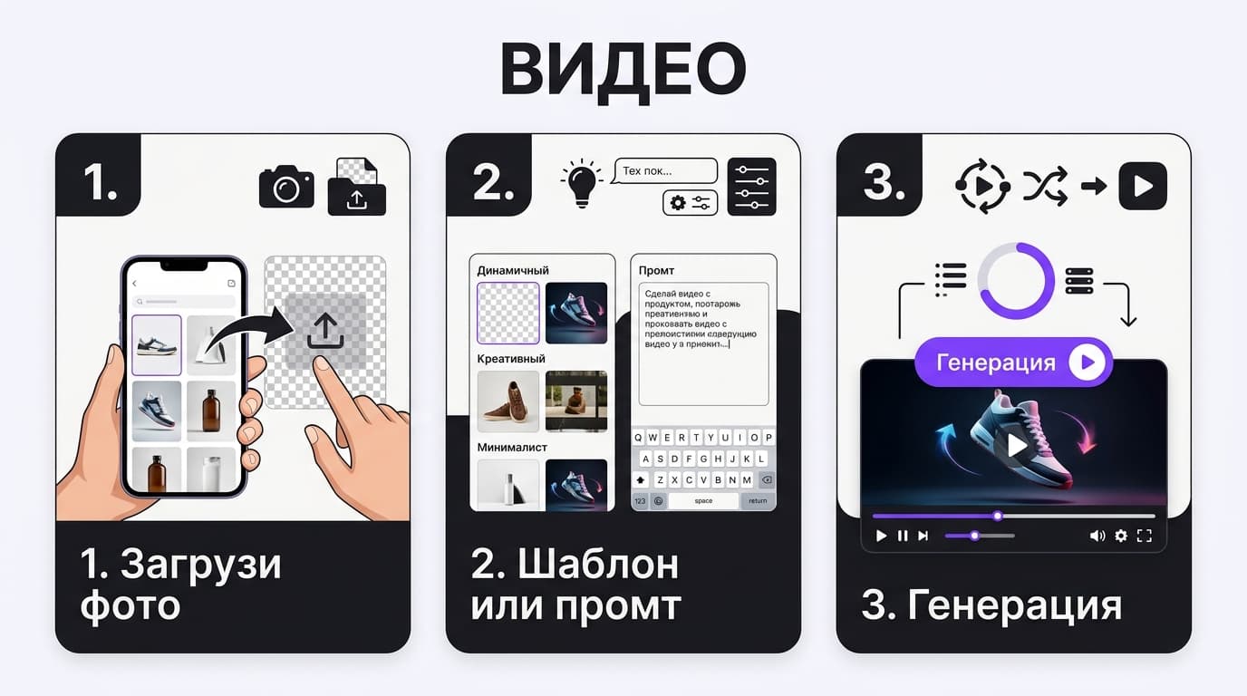 Видео в Photoroom: как из одной фотографии товара сделать рекламный ролик — фото 1