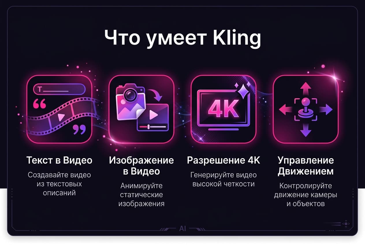 Как оплатить Kling AI из России в 2026 году: генерация видео без зарубежной карты — фото 1