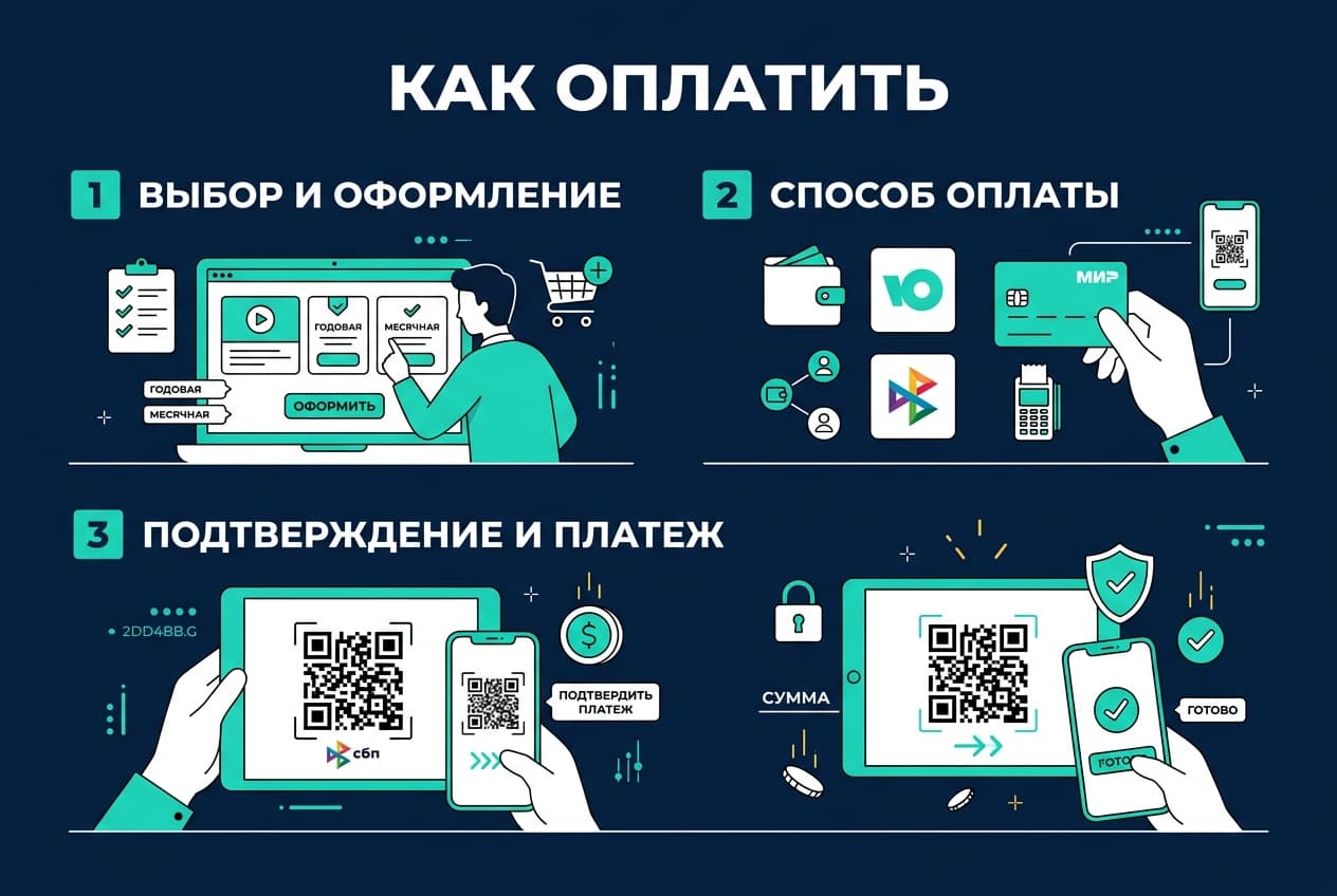Как оплатить подписку онлайн из России в 2026 году — фото 3