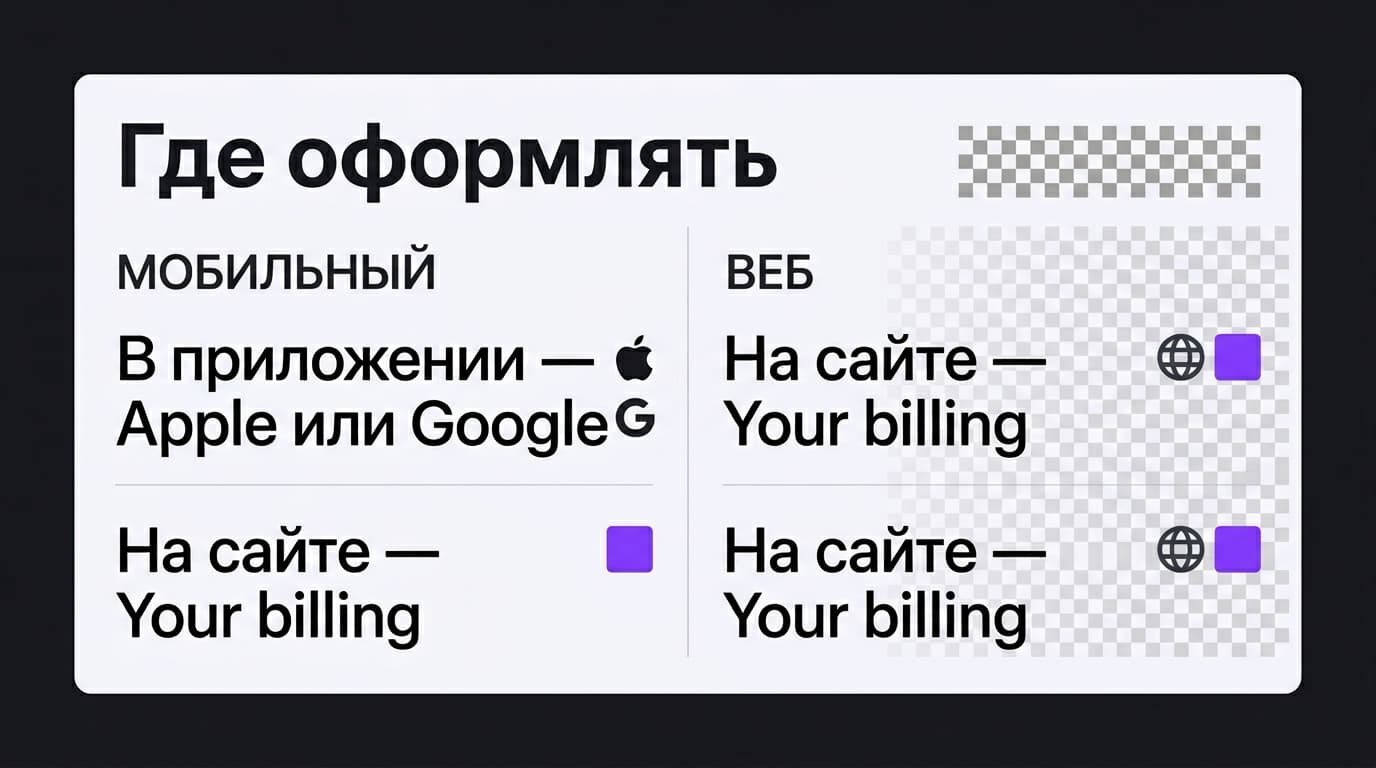 Подписка Photoroom из России: где оформить, как продлевать и не потерять Pro — фото 1