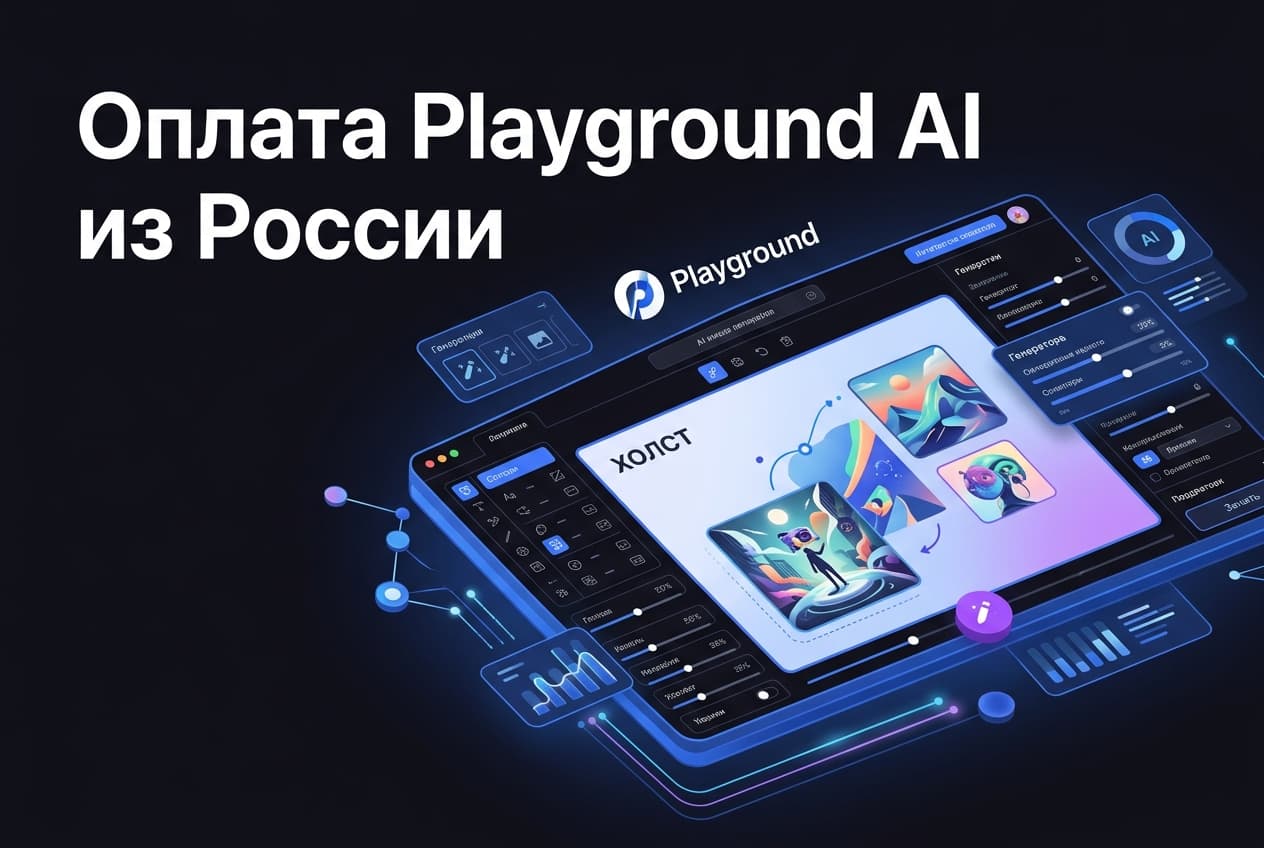 Как оформить подписку Playground AI из России в 2026 году: без зарубежной карты