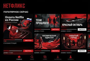 Как оплатить Netflix из России в 2026 году: подписка без зарубежной карты