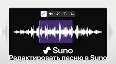 Редактор Suno: как доработать готовый трек, не генеря его заново