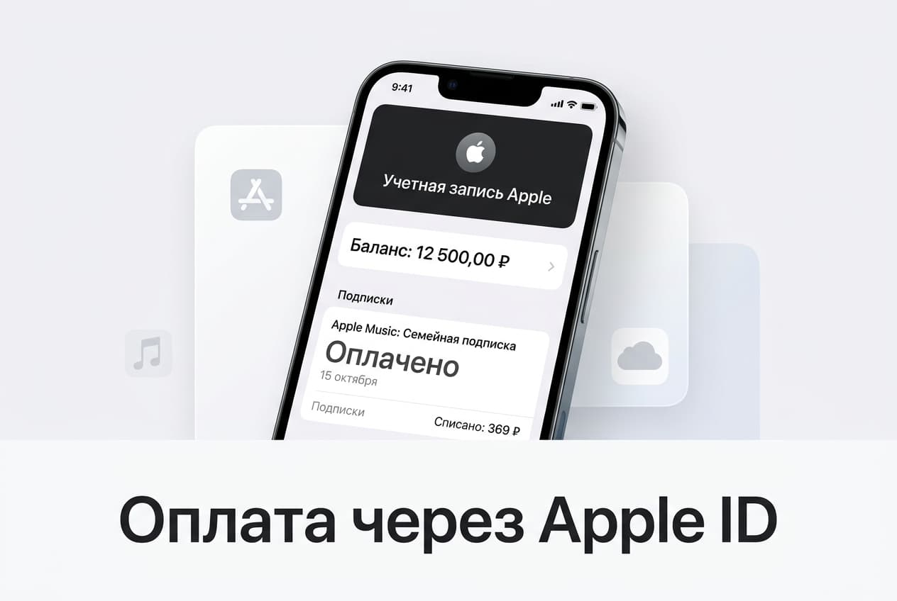 Как оплатить через Apple ID из России в 2026 году