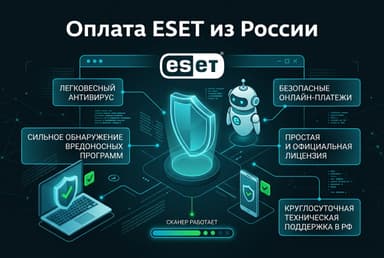 Как оформить подписку ESET из России в 2026 году: без зарубежной карты