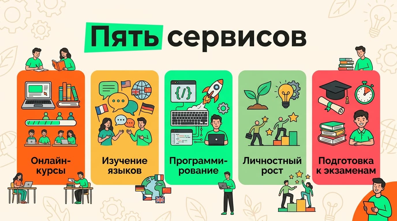 5 альтернатив Skillshare: куда пойти учиться в 2026, если Skillshare не зашёл — фото 1