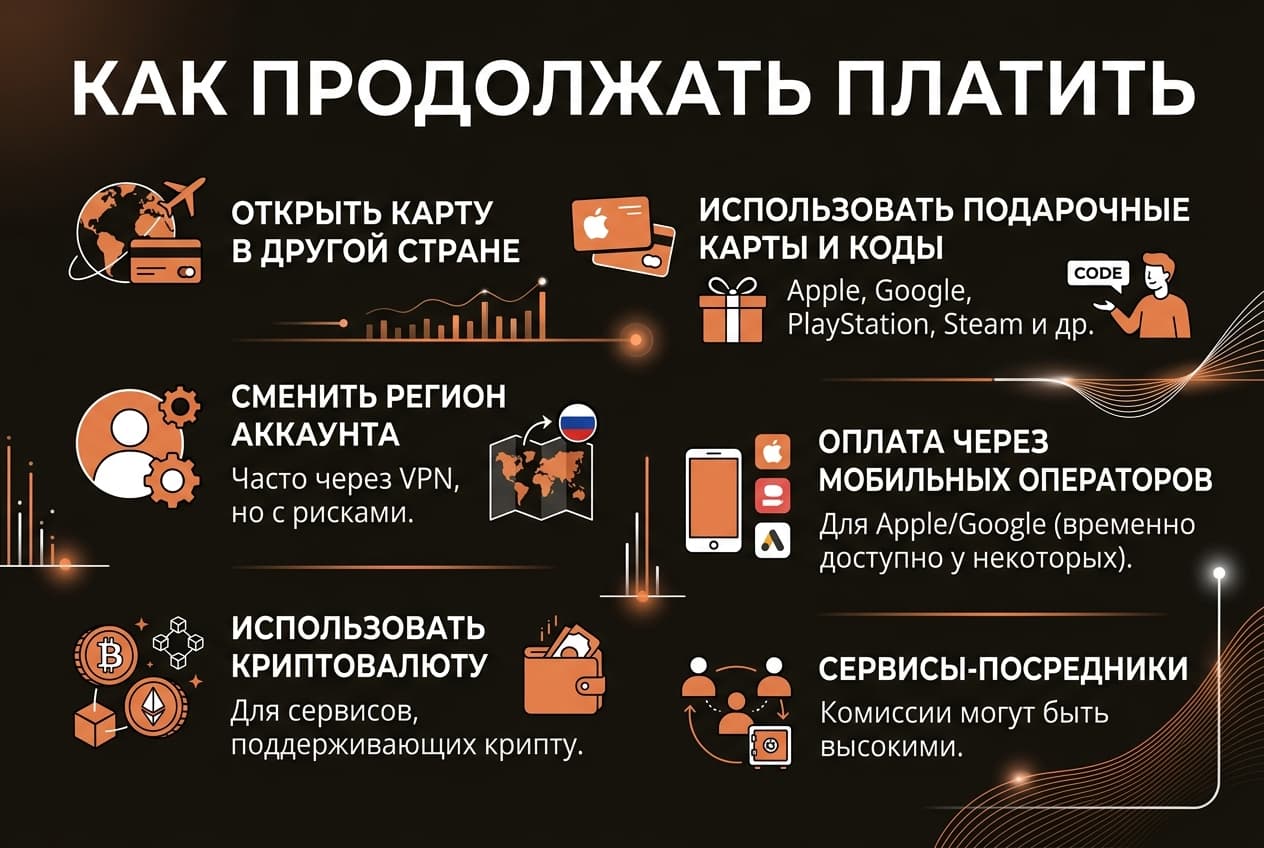 Нельзя оплачивать подписки из России в 2026 году? Что случилось и что делать — фото 2