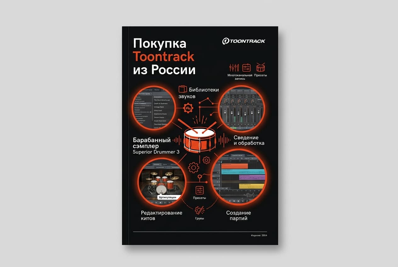 Как купить EZdrummer / Superior Drummer из России в 2026 году: без зарубежной карты