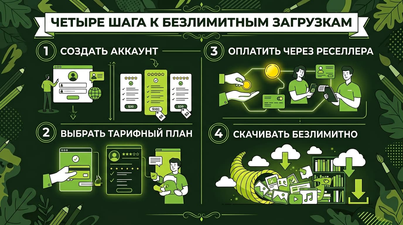 Envato Elements из России в 2026 году: безлимитная библиотека ассетов и как её оплатить — фото 2