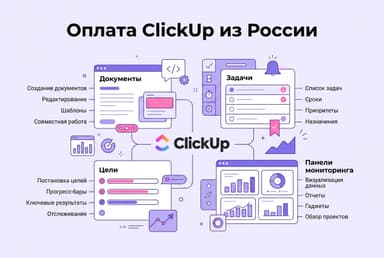 Как оформить подписку ClickUp из России в 2026 году: без зарубежной карты