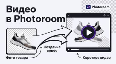 Видео в Photoroom: как из одной фотографии товара сделать рекламный ролик