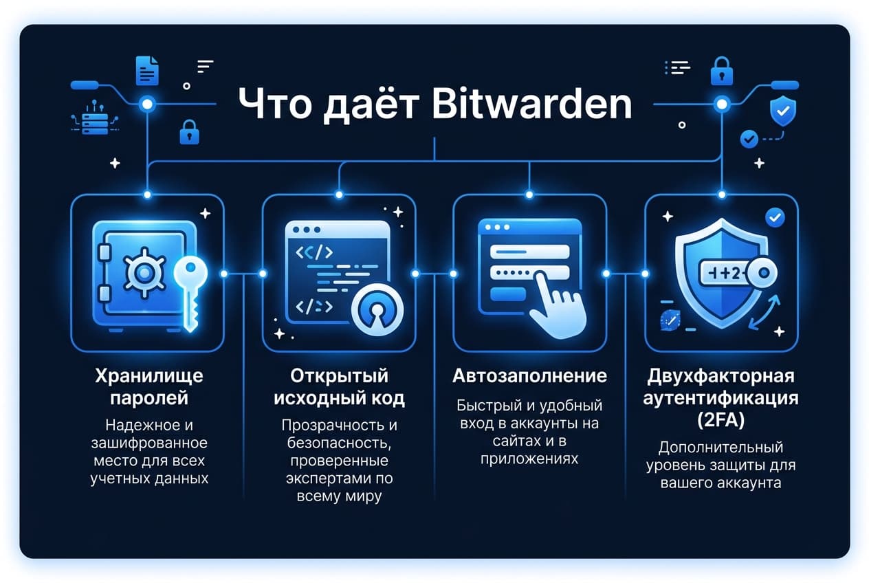 Как оформить подписку Bitwarden из России в 2026 году: без зарубежной карты — фото 1