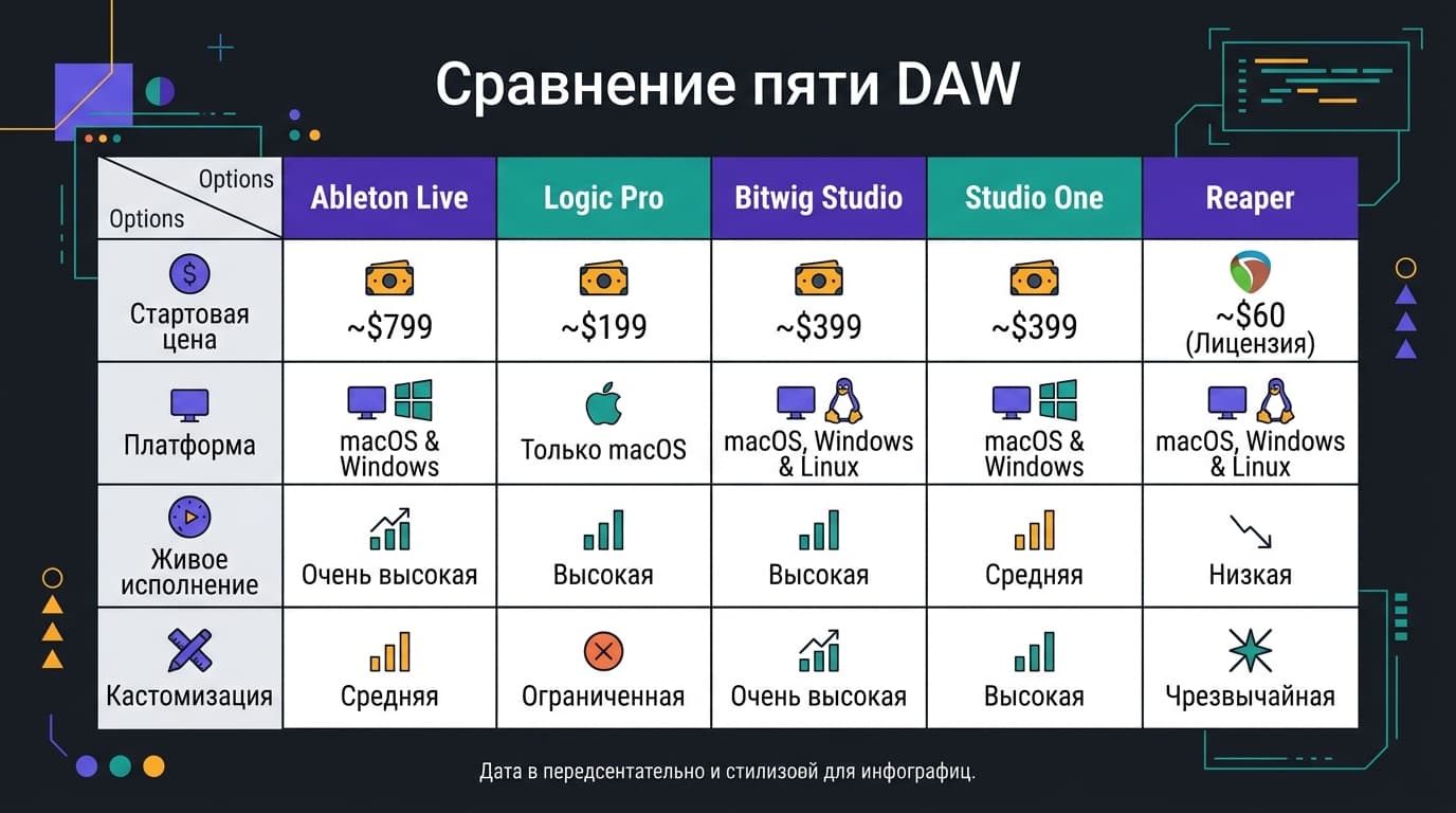 5 альтернатив FL Studio: какой DAW взять взамен — фото 1