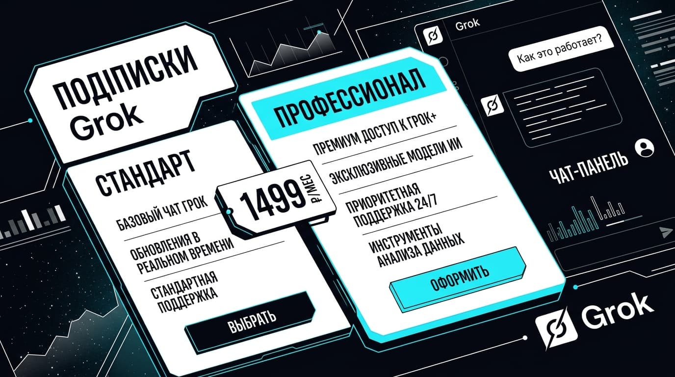 Grok: сколько стоит подписка, чем SuperGrok отличается от Premium+ и что даёт бесплатный уровень