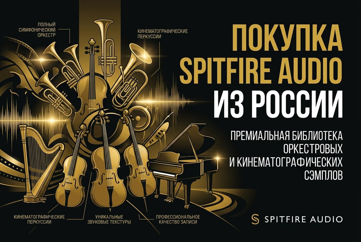 Как купить библиотеки Spitfire Audio из России в 2026 году: без зарубежной карты