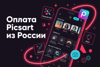 Как оплатить Picsart из России в 2026 году: подписку Pro без зарубежной карты