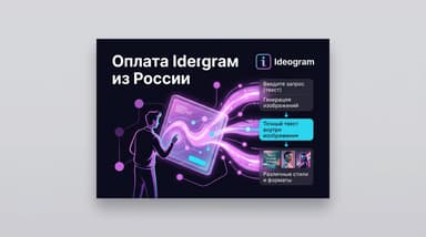 Как оформить подписку Ideogram из России в 2026 году: без зарубежной карты