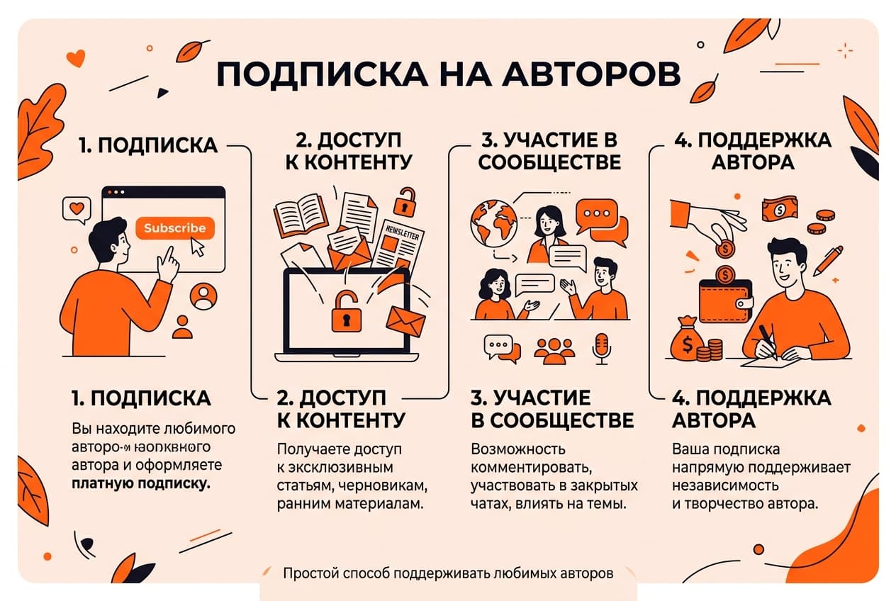 Как оформить подписку Substack из России в 2026 году: без зарубежной карты — фото 2