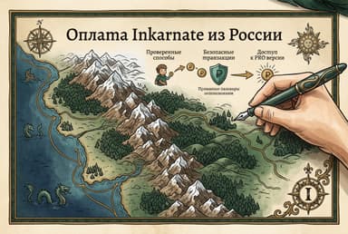 Как оплатить Inkarnate из России в 2026 году: конструктор карт без зарубежной карты