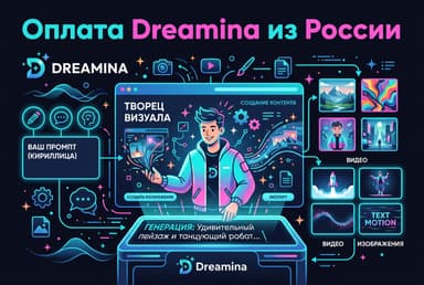 Как оплатить Dreamina из России в 2026 году: подписку без зарубежной карты
