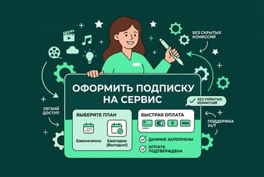 Как оформить подписку на сервис из России в 2026 году