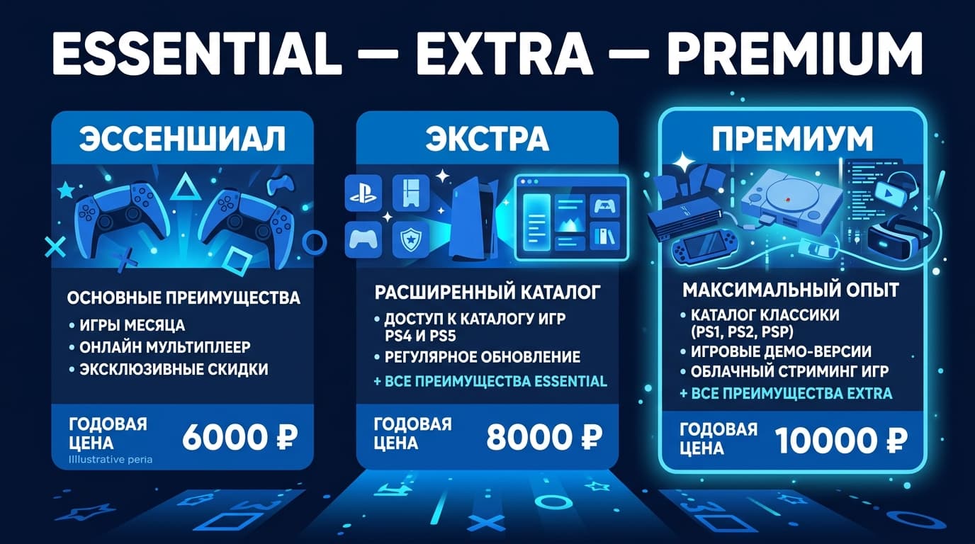Какой PS Plus выбрать для стрима: Essential, Extra или Premium в 2026 — фото 1
