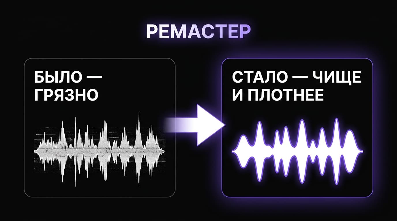 Как улучшить звучание трека в Suno: Remaster, правильные теги и экспорт в WAV — фото 1
