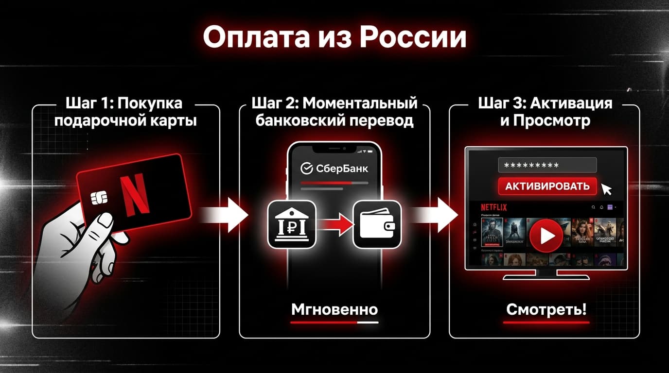 Как оформить подписку на Netflix из России в 2026 году — фото 4